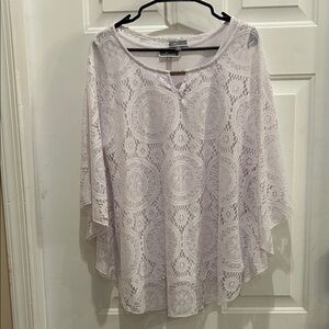 JM Collection White Blouse
